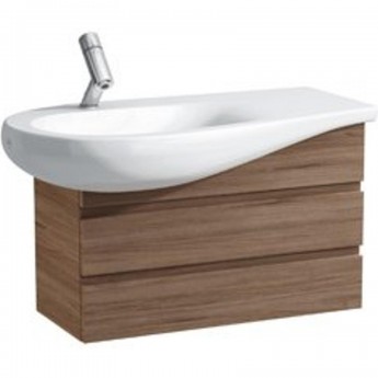 Тумба под раковину LAUFEN IL BAGNO ALESSI ONE 73x32 орех