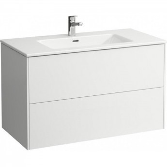 Тумба с раковиной LAUFEN PRO S 100x50 белый глянец